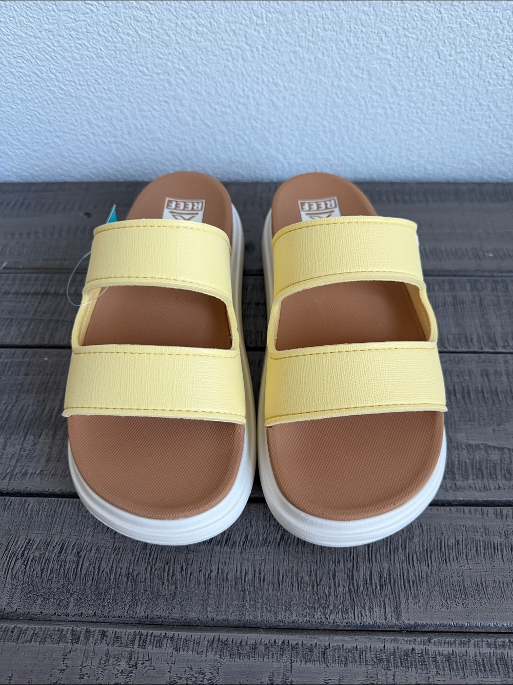 Reef Women's Cushion Bondi 2 Bar Open Toe Sandals NWT - Picture 3 of 7